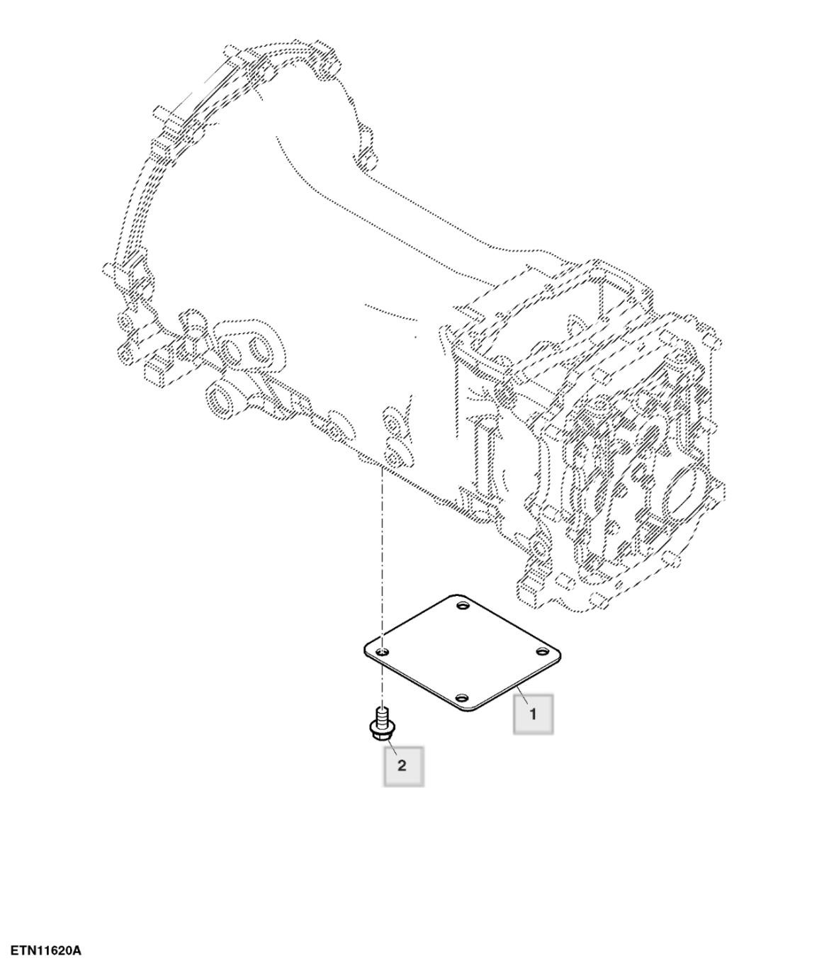 Vỏ bọc hộp số - ST512308